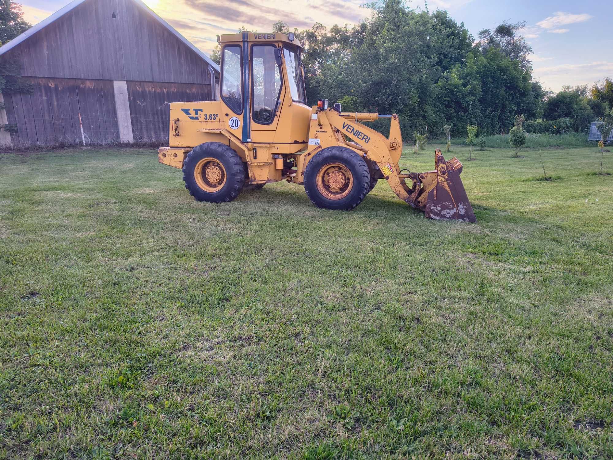 Ładowarka przegubowa VENIERI 3.63 SILNIK PERKINS TURBO  manitou,jcb