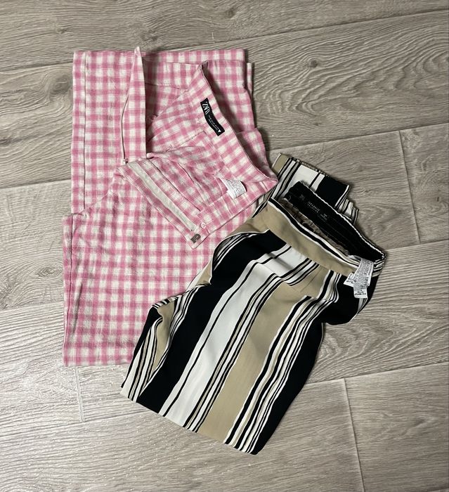 Штани котонові від Zara в розмірі M