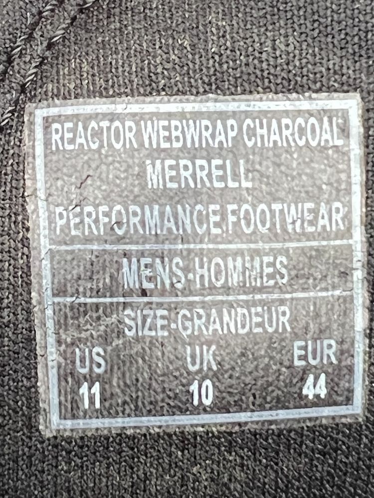 Оригінальні Сандалі MERRELL REACTOR WEBWRAP 44р.28-28.5см.