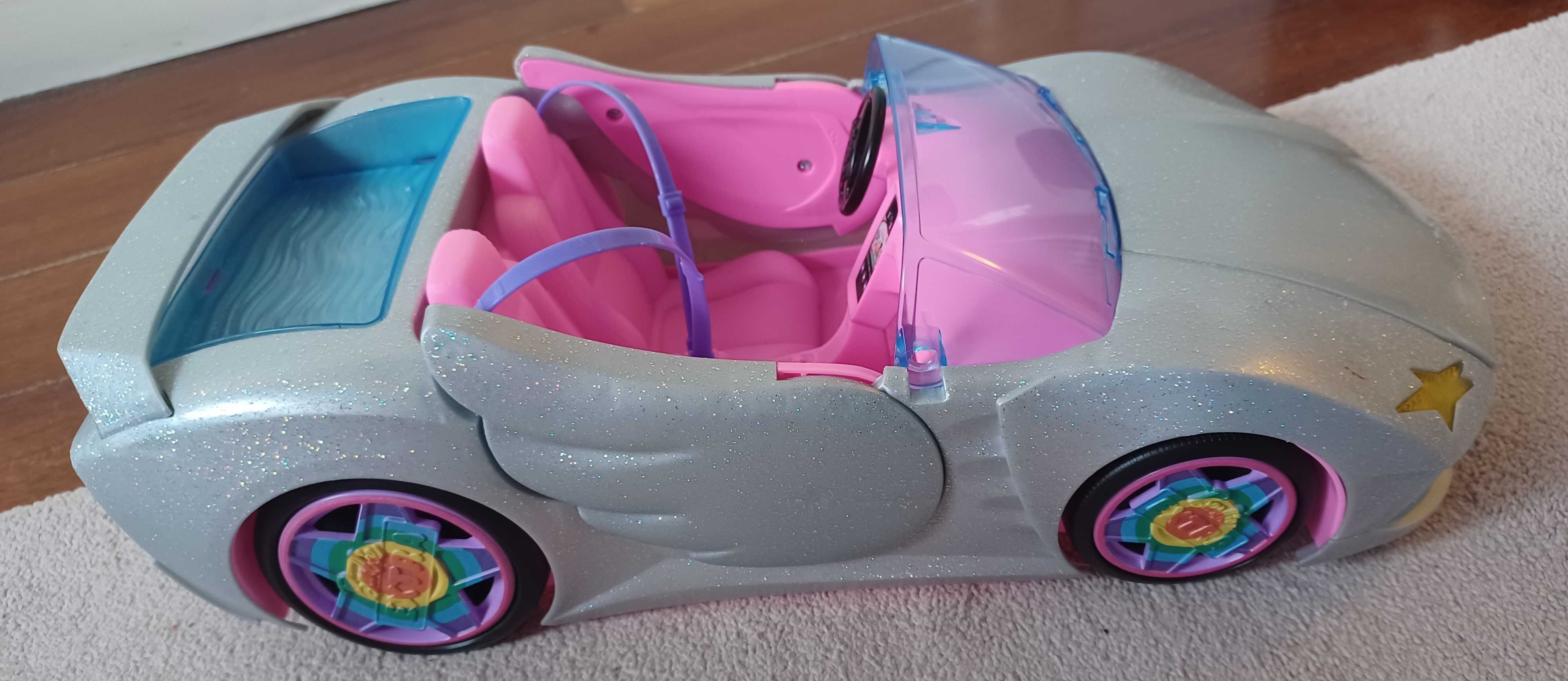 Carro Descapotável Prateado - Barbie Extra - Menina > 36 meses