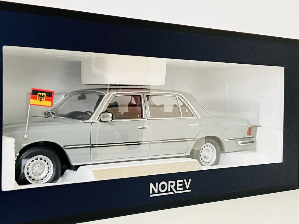 Mercedes-Benz 350SEL W116 full open Norev 1/18 edycja limitowana 1/300