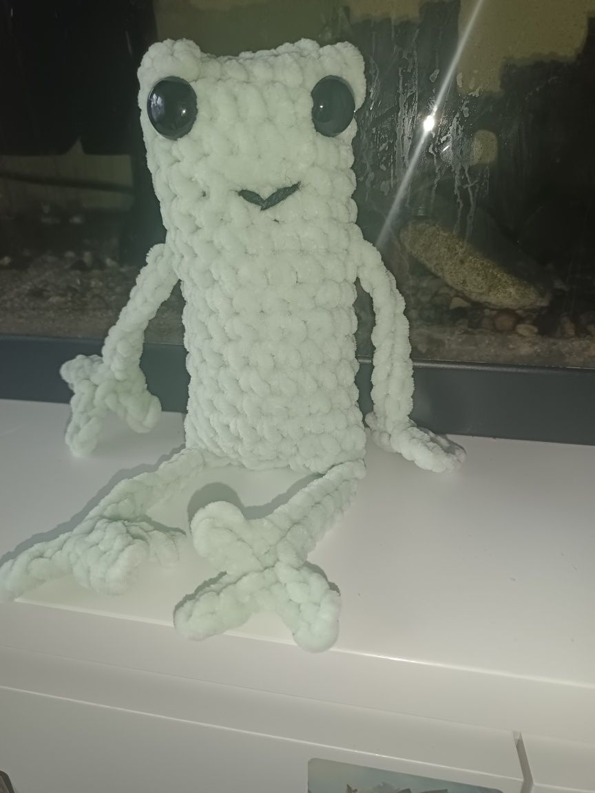 Szydelkowa żaba leggy froggie