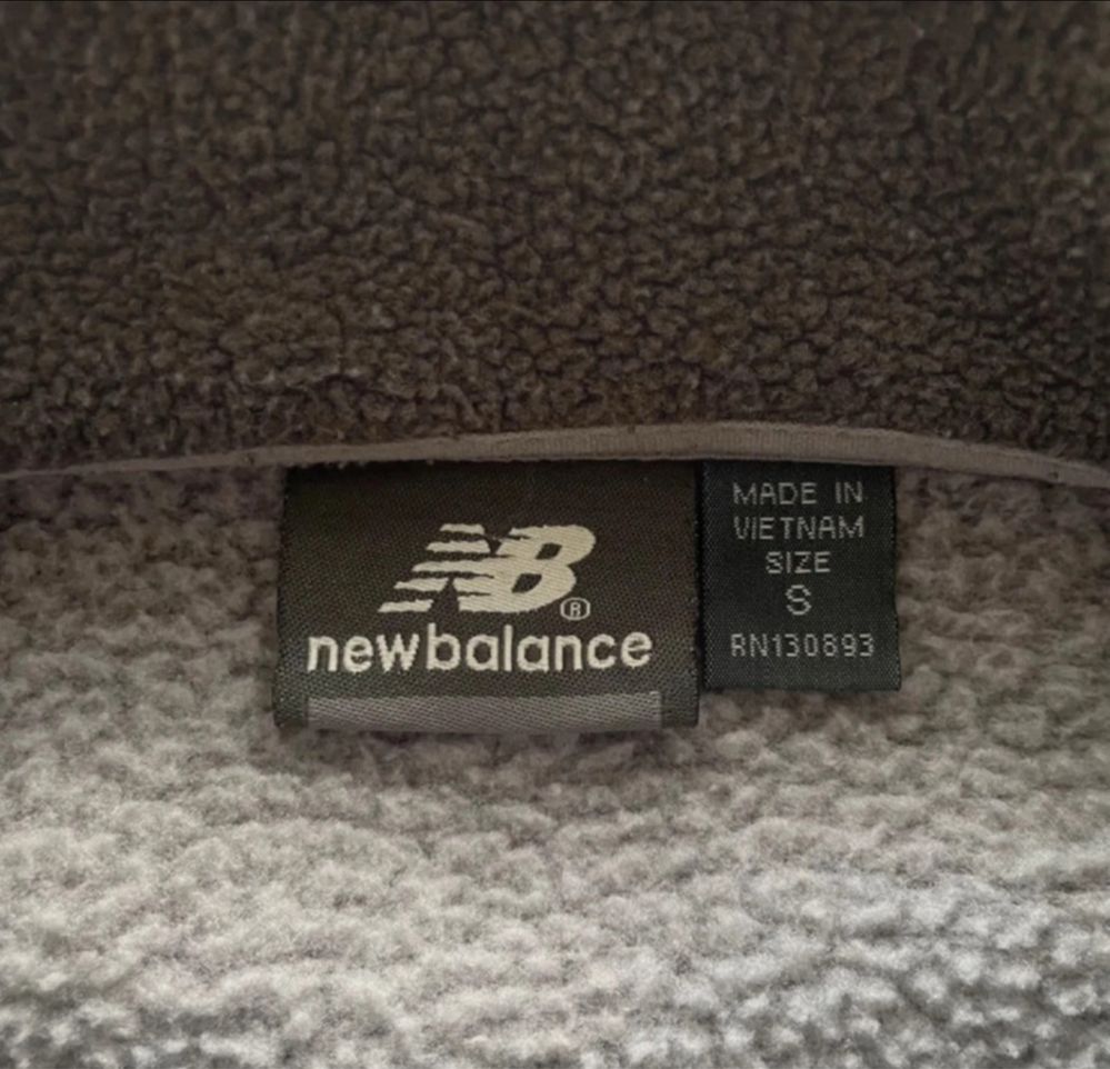 New Balance x Kurtka Polarowa x Dark Grey x Outdoor x Streetwear