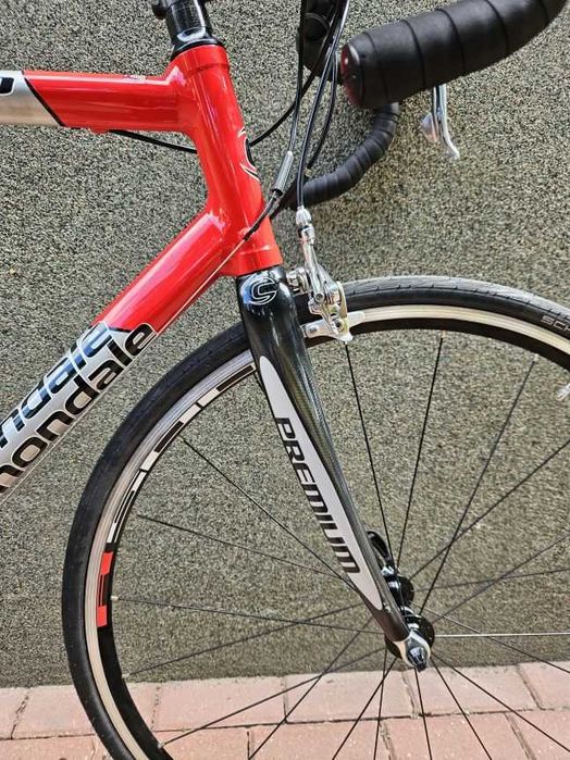 CANNONDALE - R900 CAAD8 rama XL 61 cm, Campagnolo 2x10 Stan Bdb