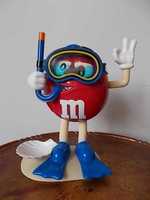 M&M’s Figura grande Vermelha Mergulhador alt:18cm Boneco Dispensador