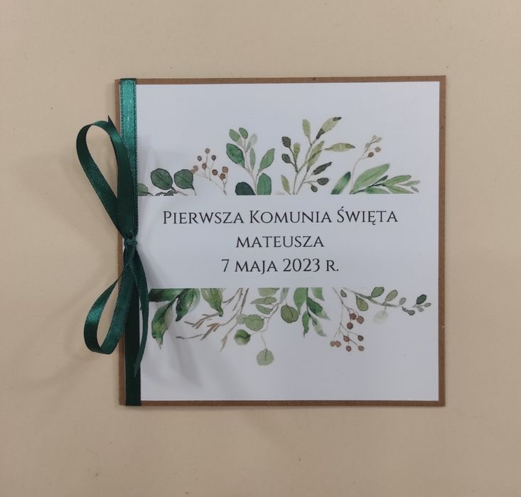 Zaproszenie na Komunię Świętą, Komunia Święta