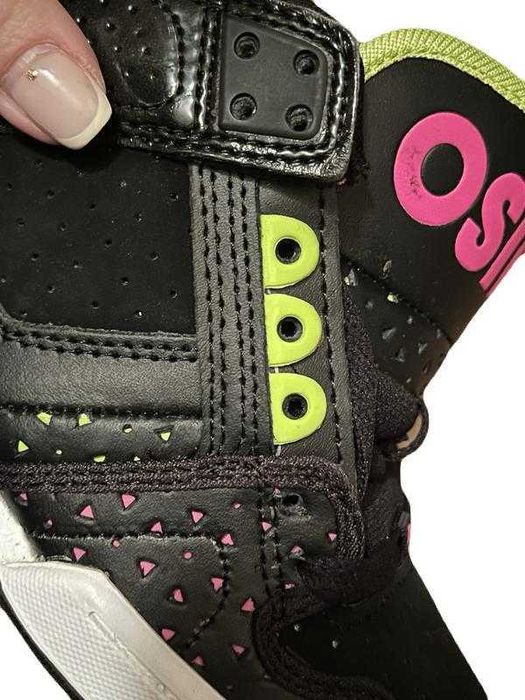Снікерси кросівки осіріс osiris black 1460