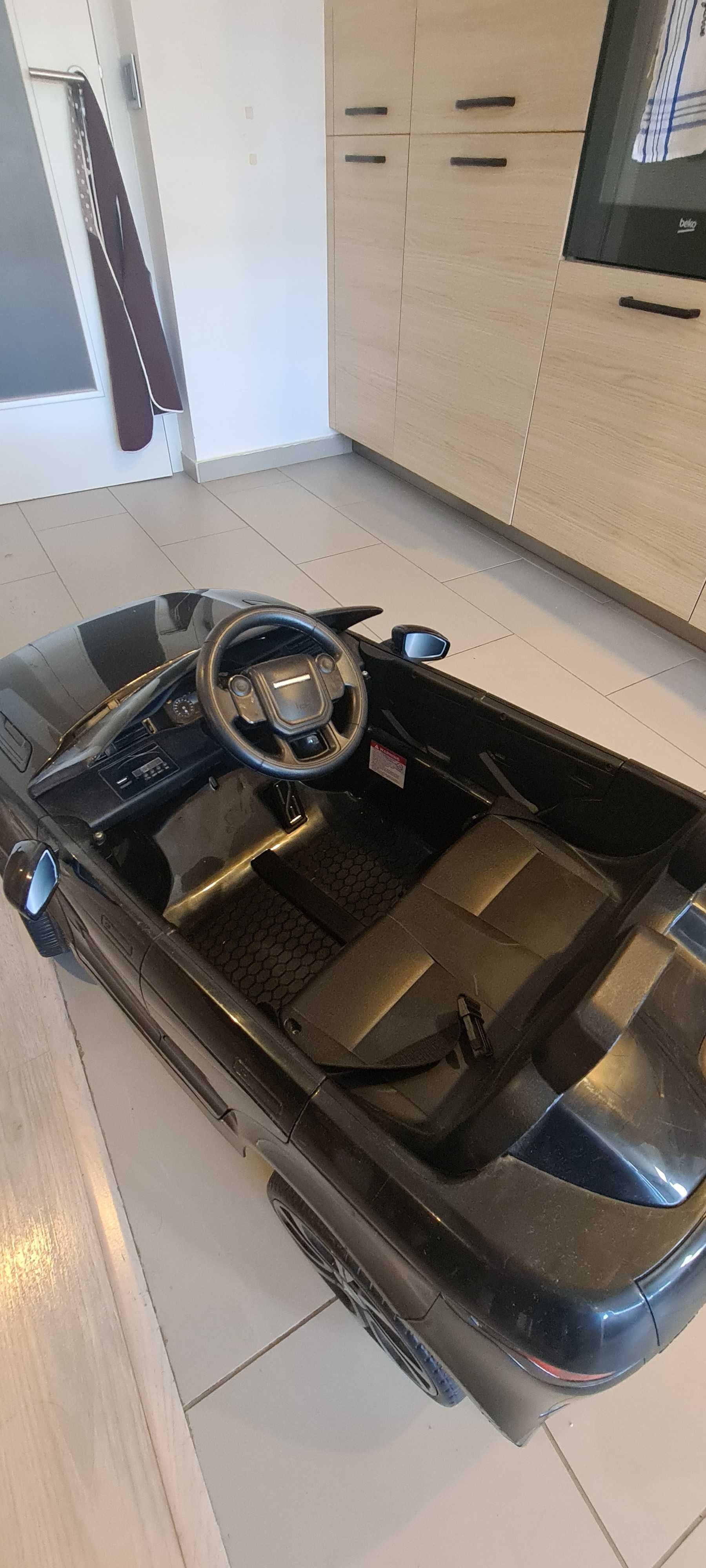 Carro Range Rover Evoque 12V preto