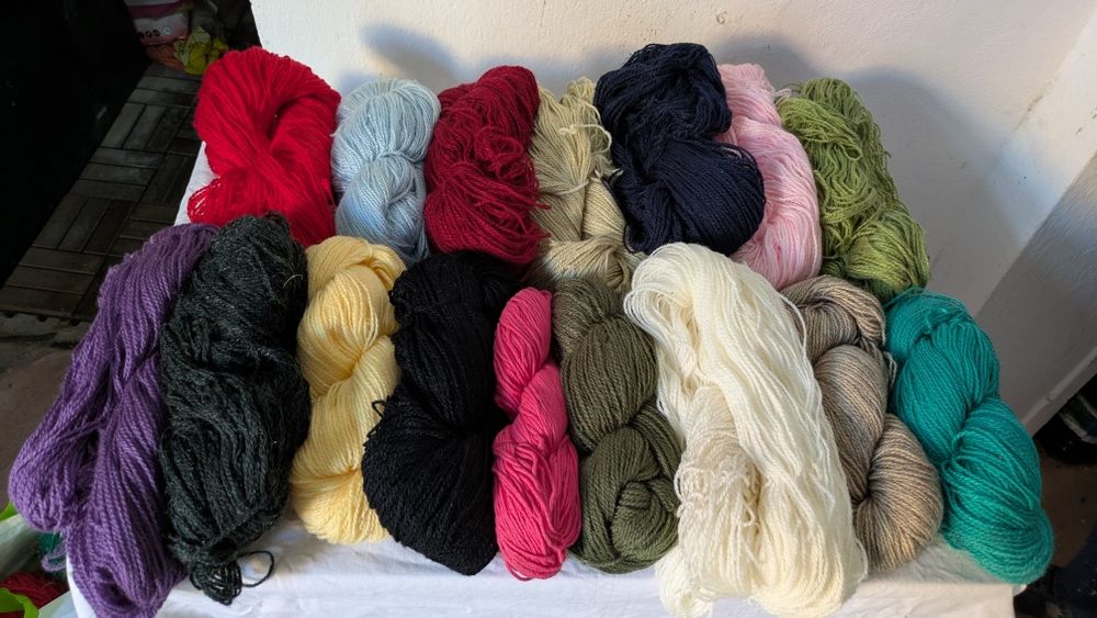 Meadas de lã & Linha