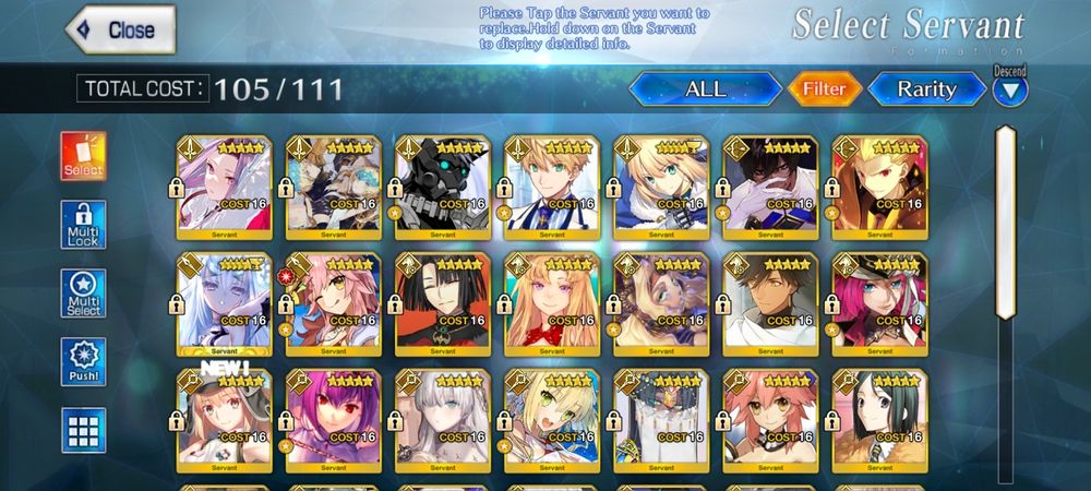 Fate grand order NA аккаунт