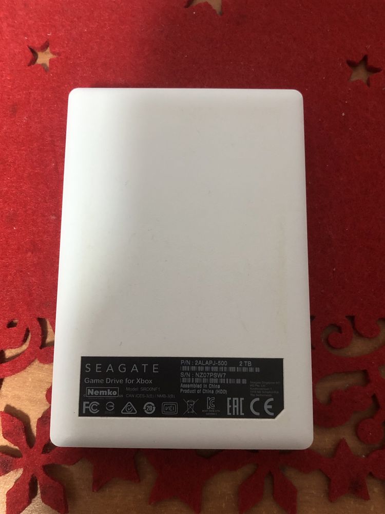 Dysk seagate 2 tb do konsoli x box one