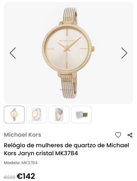 Relógio Michael Kors Jaryn cristal