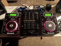Konsola DJ Numark Ndx 200 + Reloop RMX30