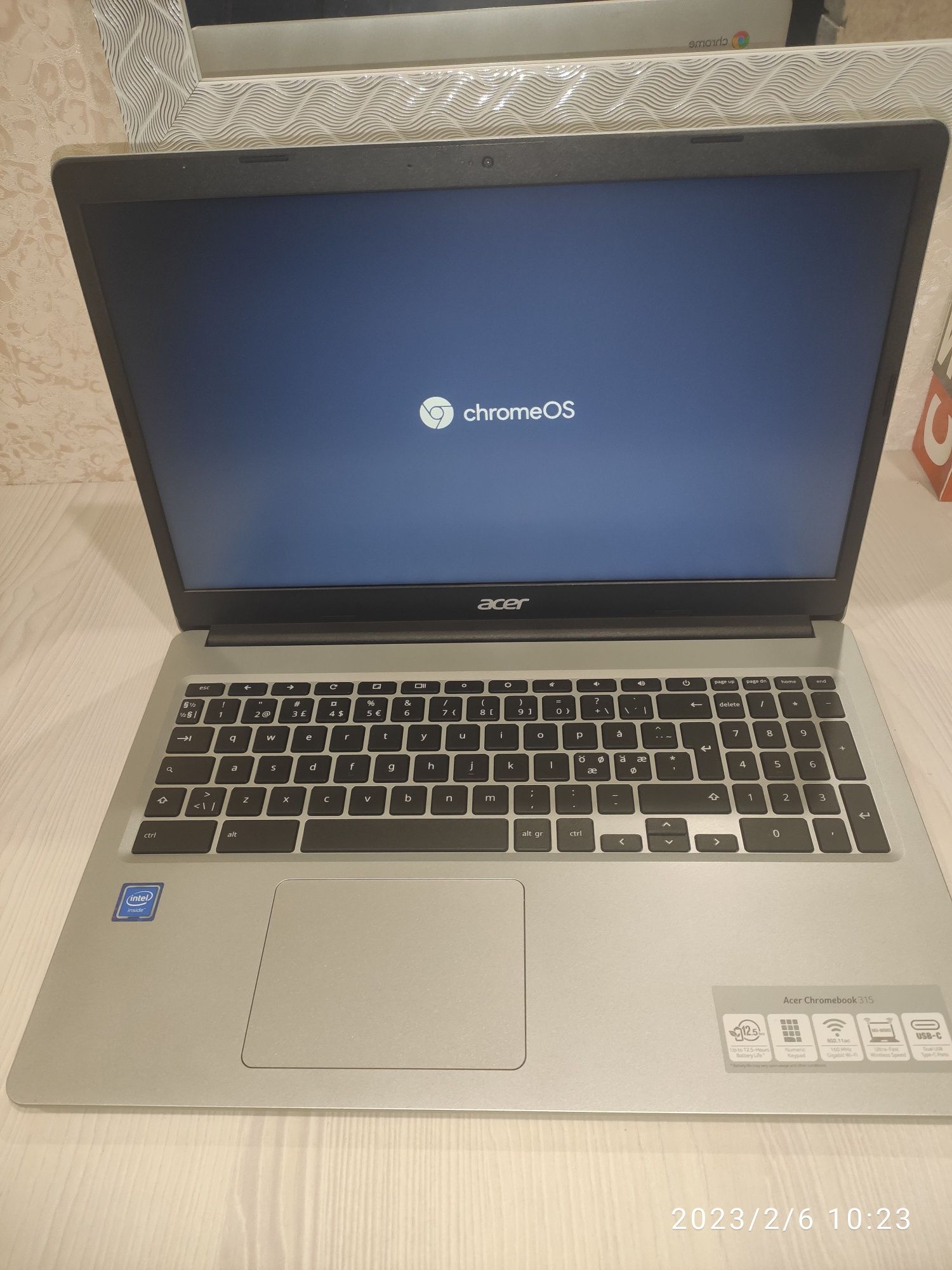 Продам ноутбук  Аcer chromebook  315