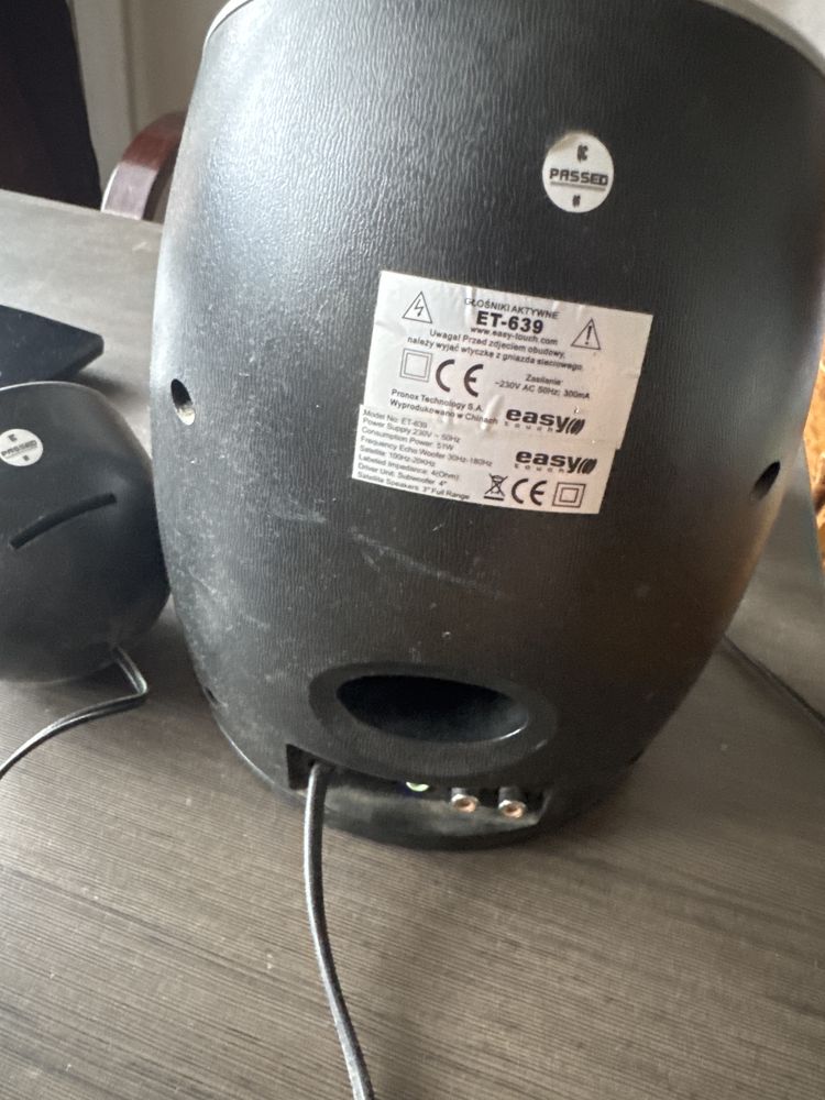 Subwoofer easy touch ET-639