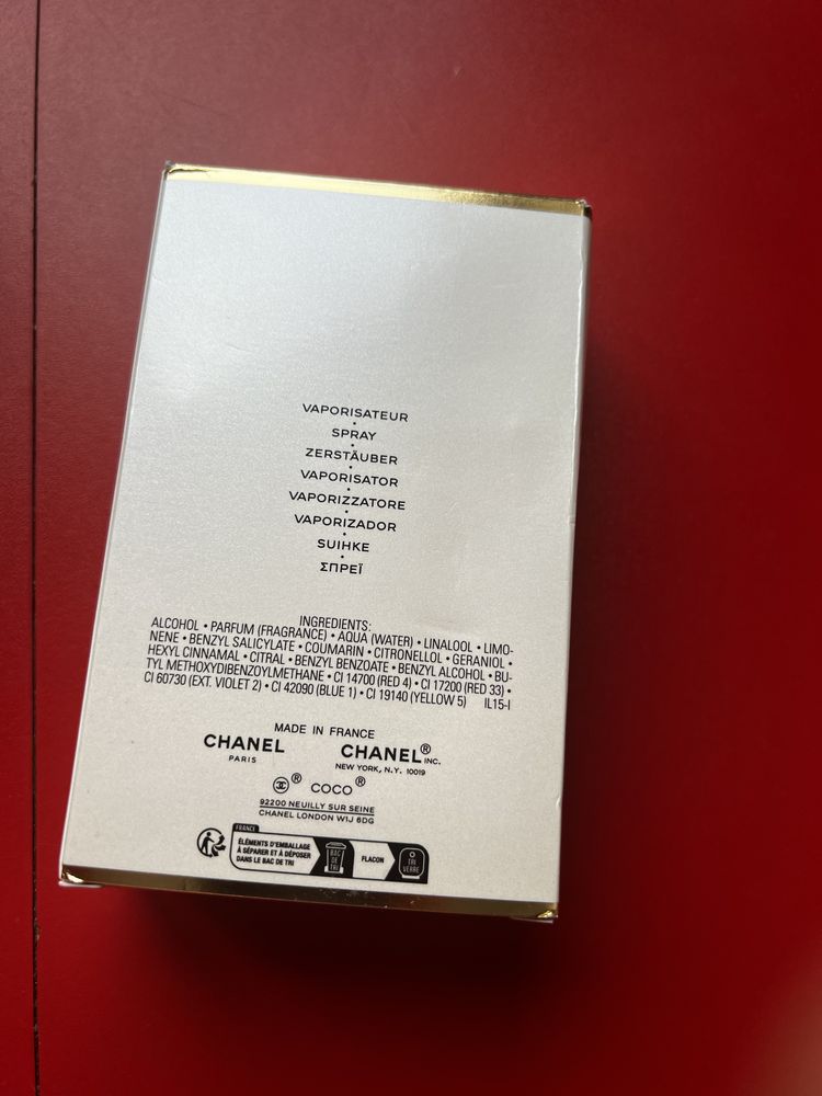 Coco chanel mademoiselle 100 ml