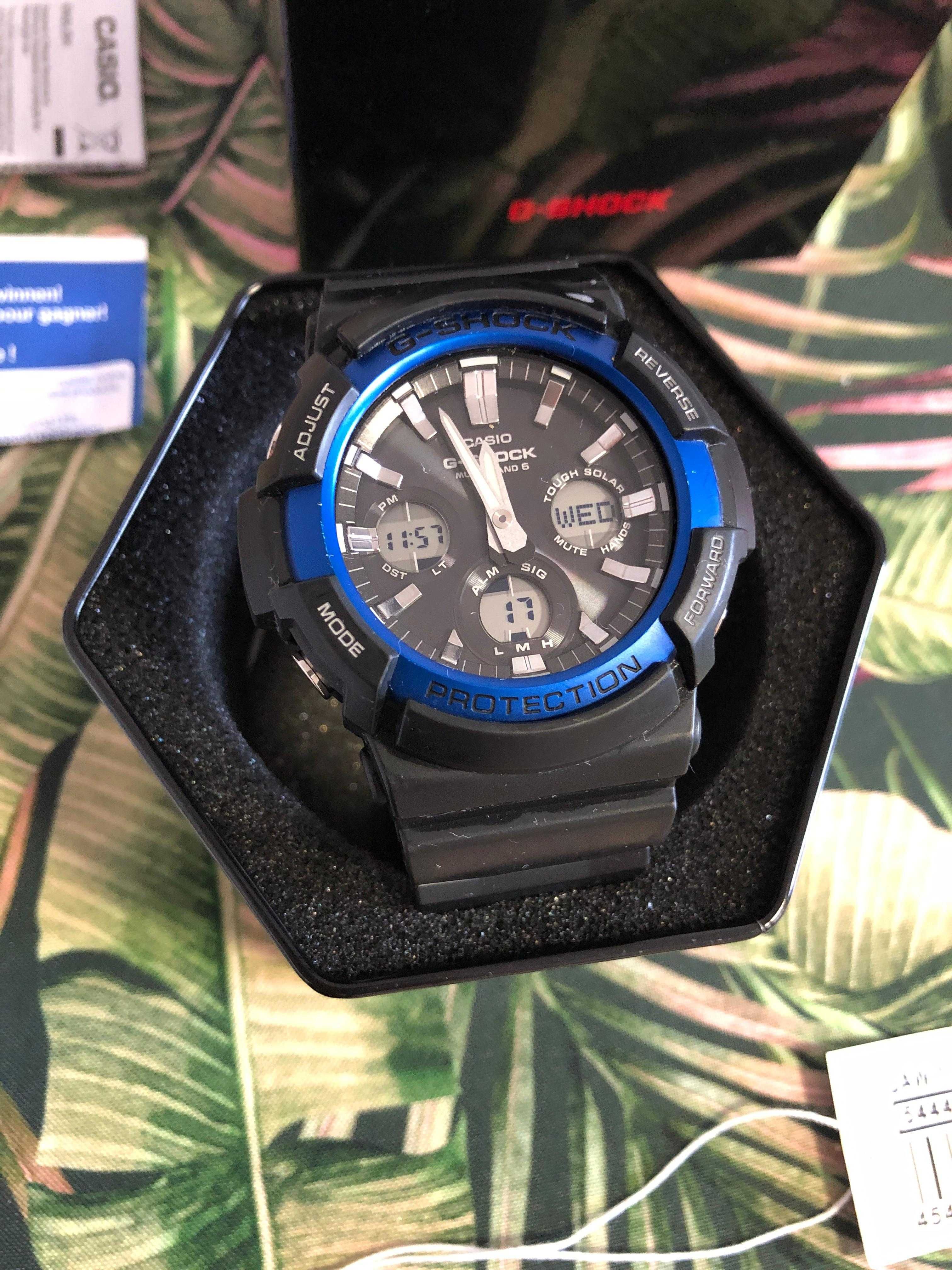 Casio G-Shock zegarek męski GAW-100B-1A2ER - Doskonały Stan