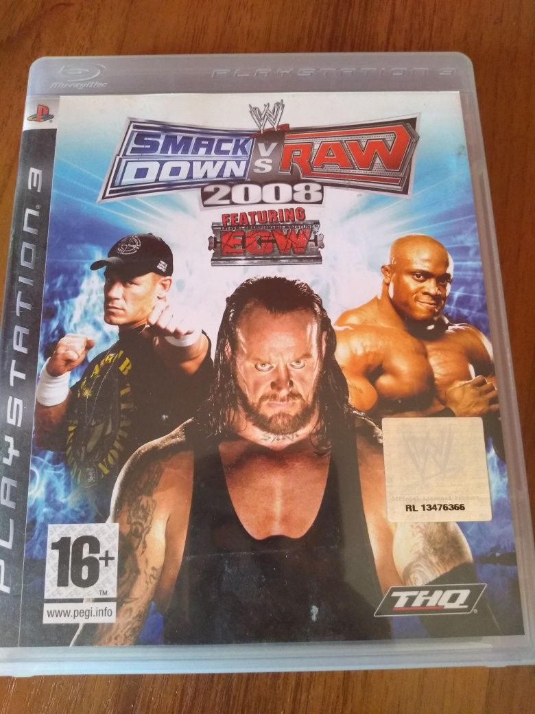 SmackDownvsRaw 2008 PlayStation 3