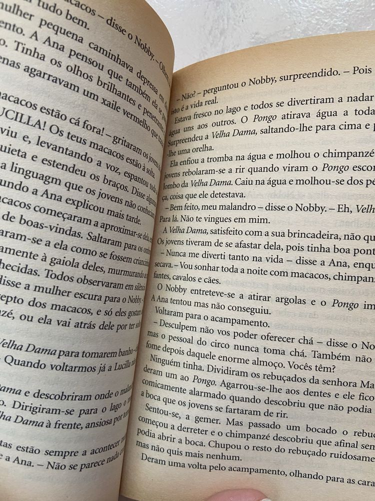 Livro “Os Cinco e o circo” 5