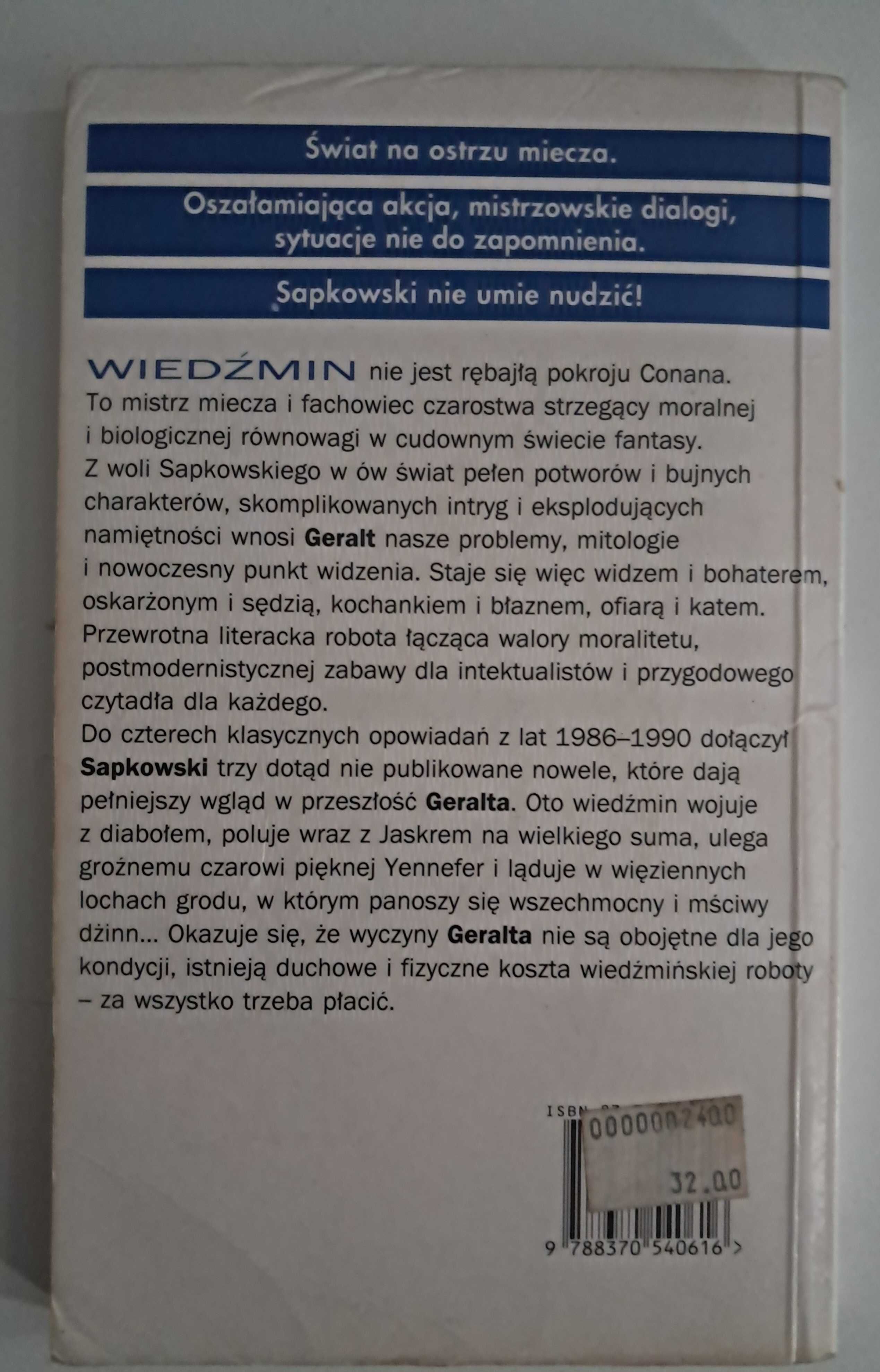 Ostatnie życzenie Andrzej Sapkowski