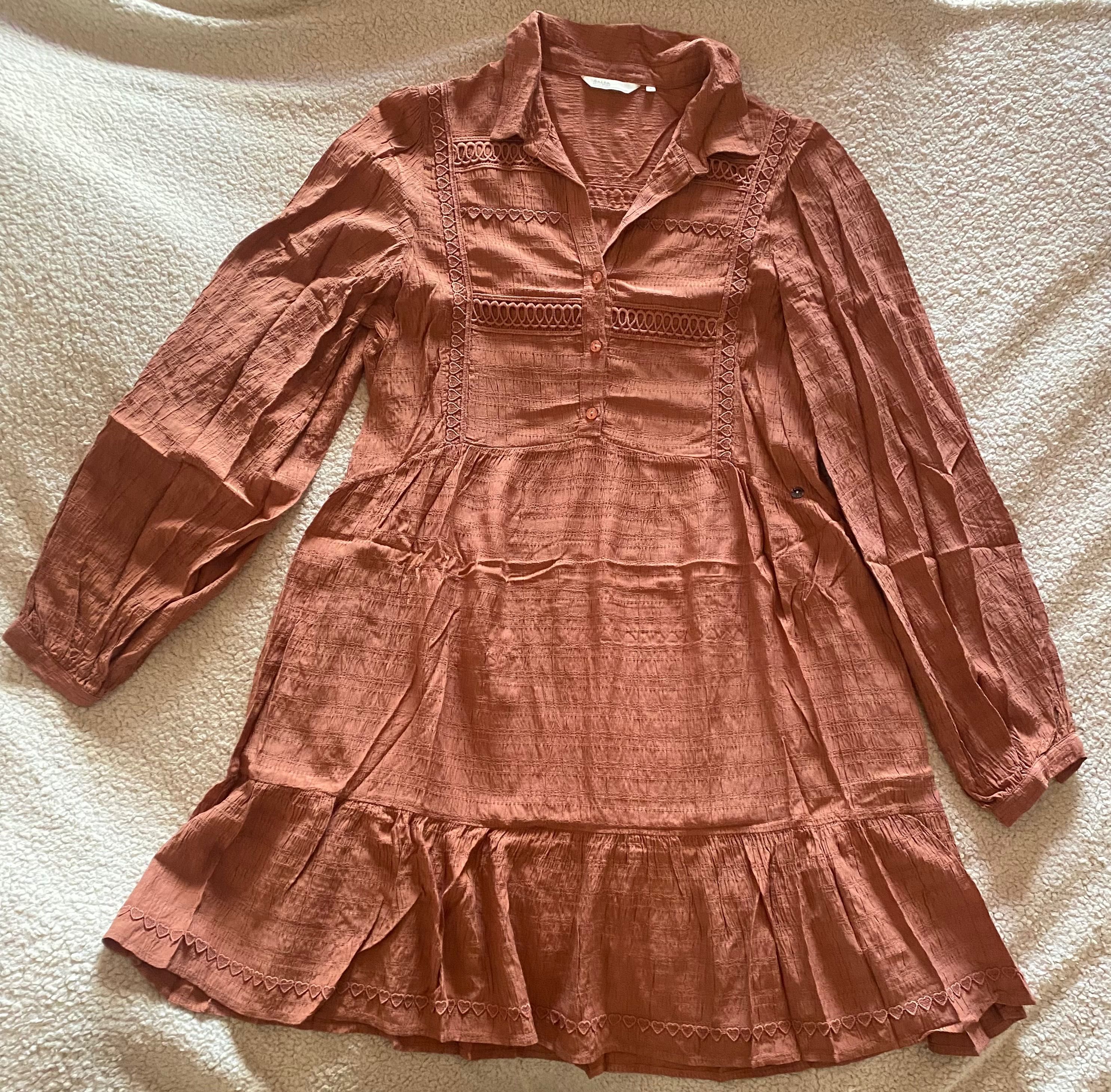 Vestido Salsa, cor de rosa