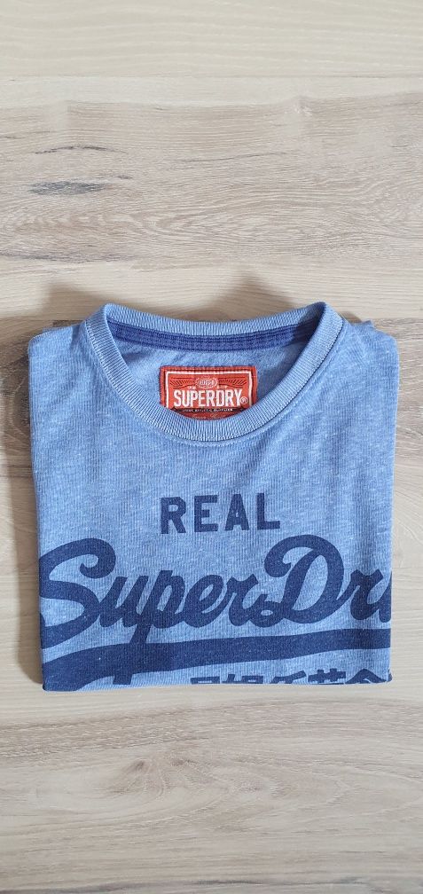 T-shirt bawełniany Superdry rozmiar XS