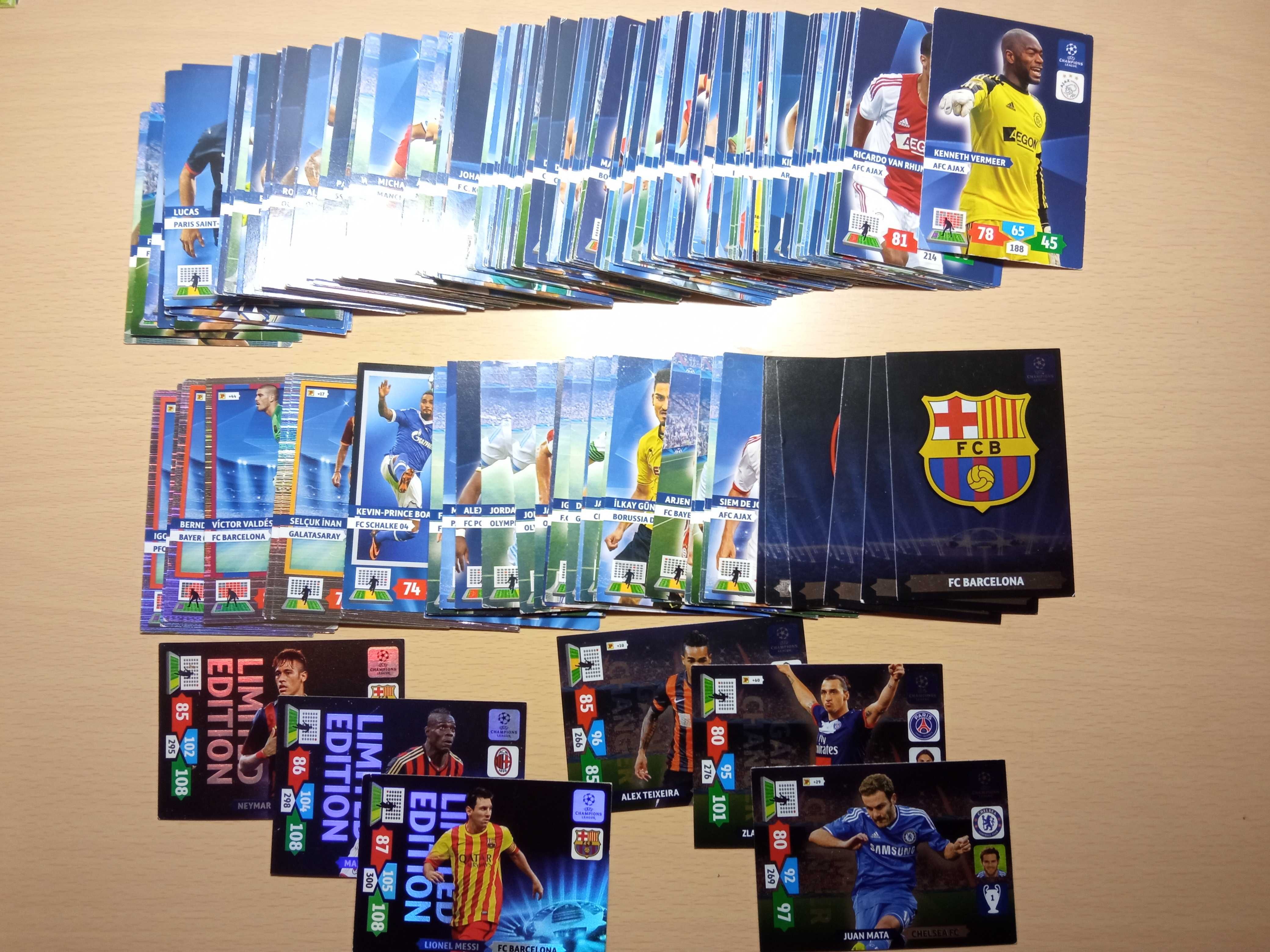 Карточки Panini Adrenalyn XL 2010-2014