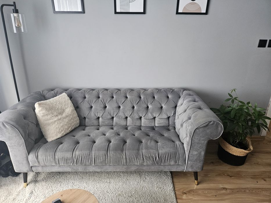 Sofa Chesterfield 3 osobowa