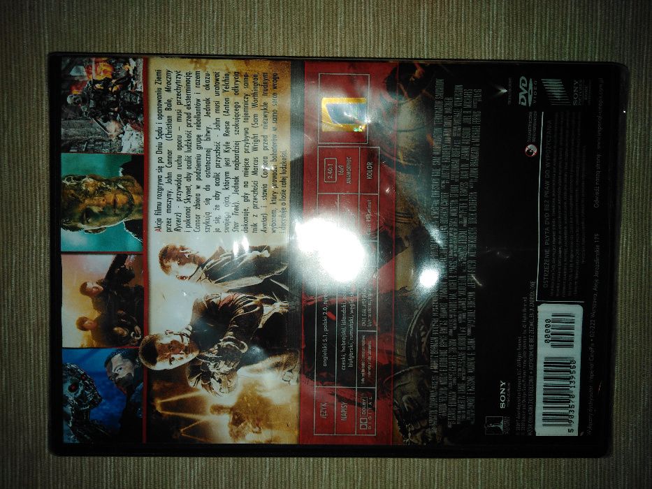 Film Terminator Ocalenie DVD nowy