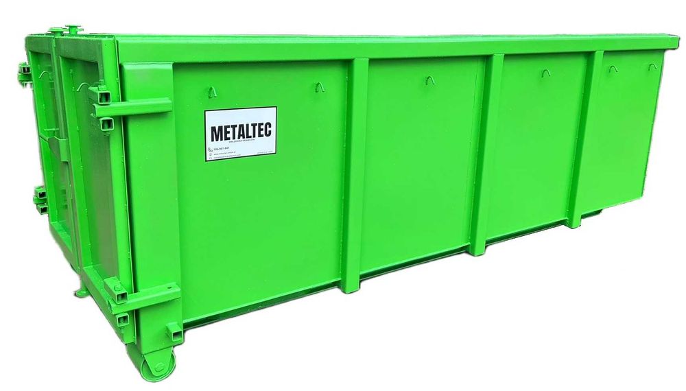 Kontener hakowy / kontener na śmieci / gruz / złom / Kontener KP7/ 7m³