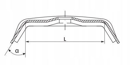 kaloty 30mm ral 9007