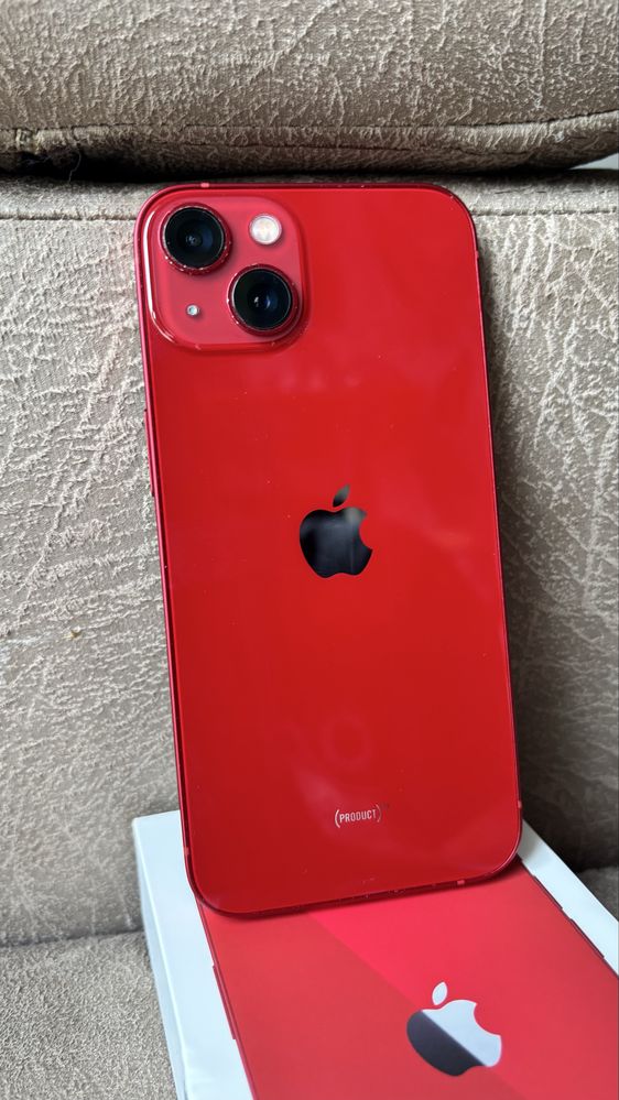 Iphone 13 product RED 128gb, stan wzorowy! + pudełko, etui