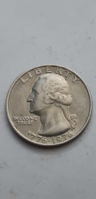 USA 25 centów 1976 - 200-lecie niepodległości USA