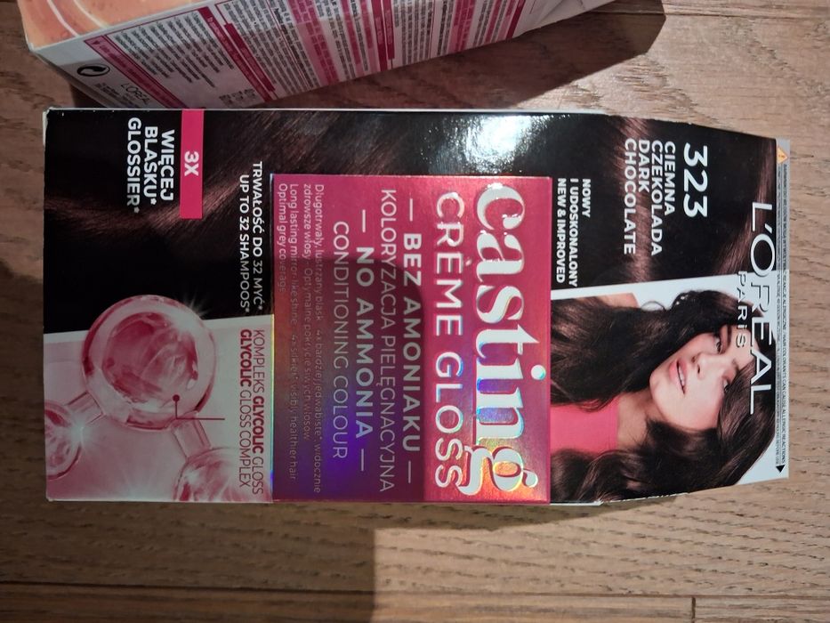 Farba do włosów loreal 323 ciemna czekolada