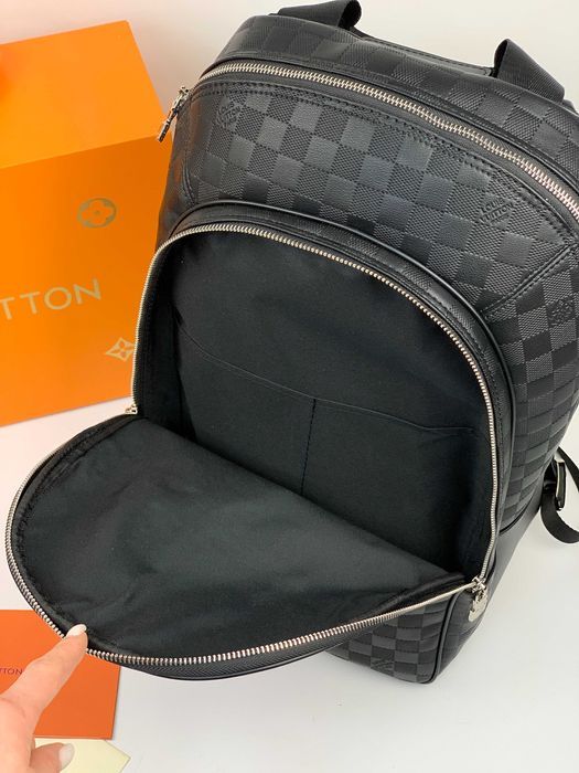Кожаный рюкзак Louis Vuitton ранец LV портфель сумка Луи Виттон c736