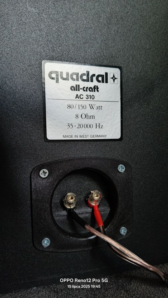 Kolumny QUADRAL All Craft AC310