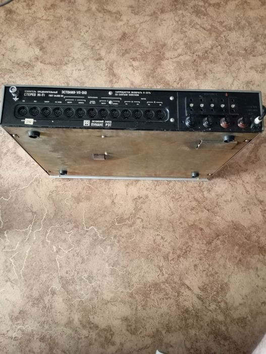 Усилитель предварительный Эстония уп010 стерео