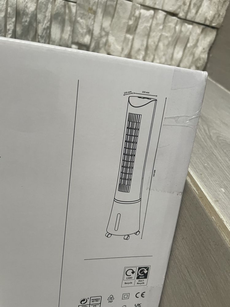 Nowy Klimatyzer Fanoos 45W Zbiornik 4L Wentylator Klimatyzator na Wodę