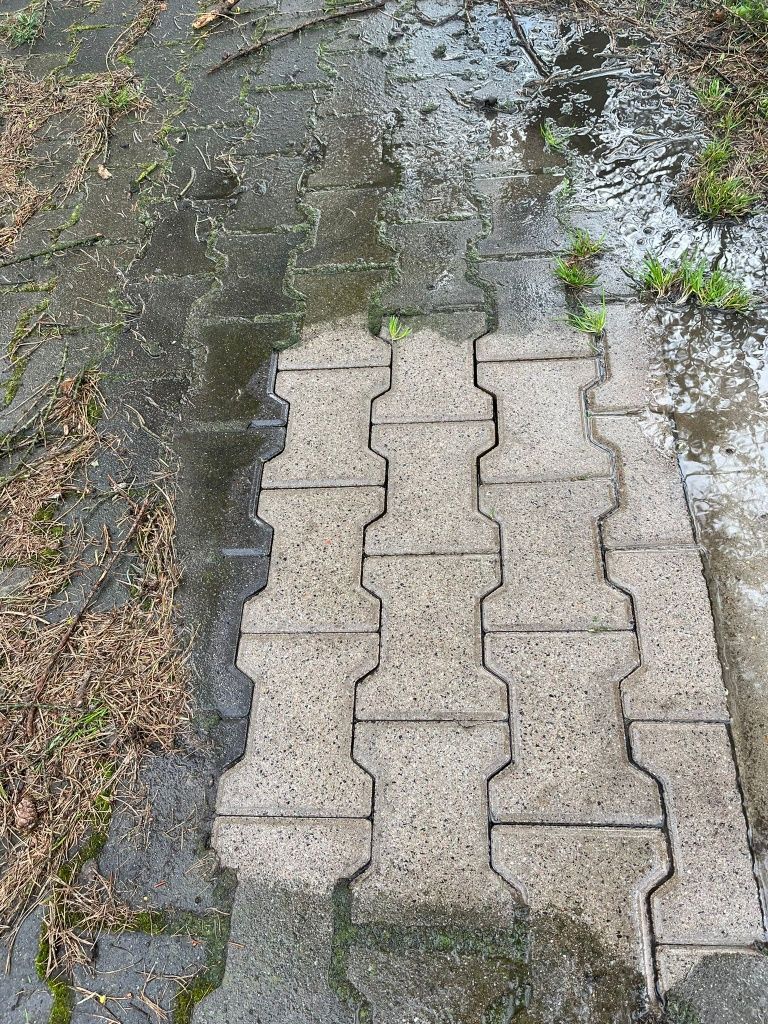 Mycie kostki brukowej od 8 pln za metr