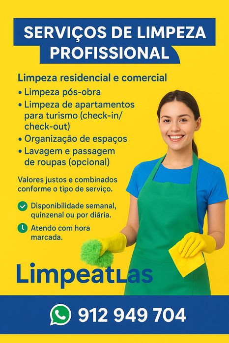 Serviços de limpeza