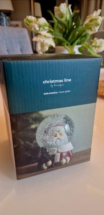 Śnieżna kula Mikołaj duża Home&You