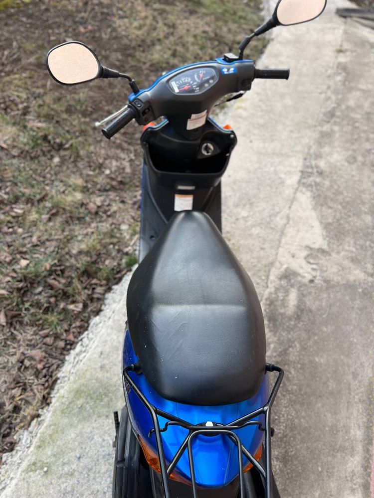 Скутер suzuki address v 125 g з контейнера мопед 2 місний