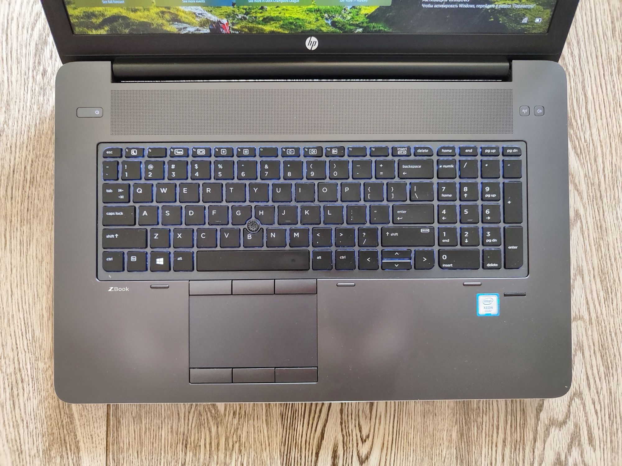 HP ZBook 17 G4 Xeon Quadro p4000