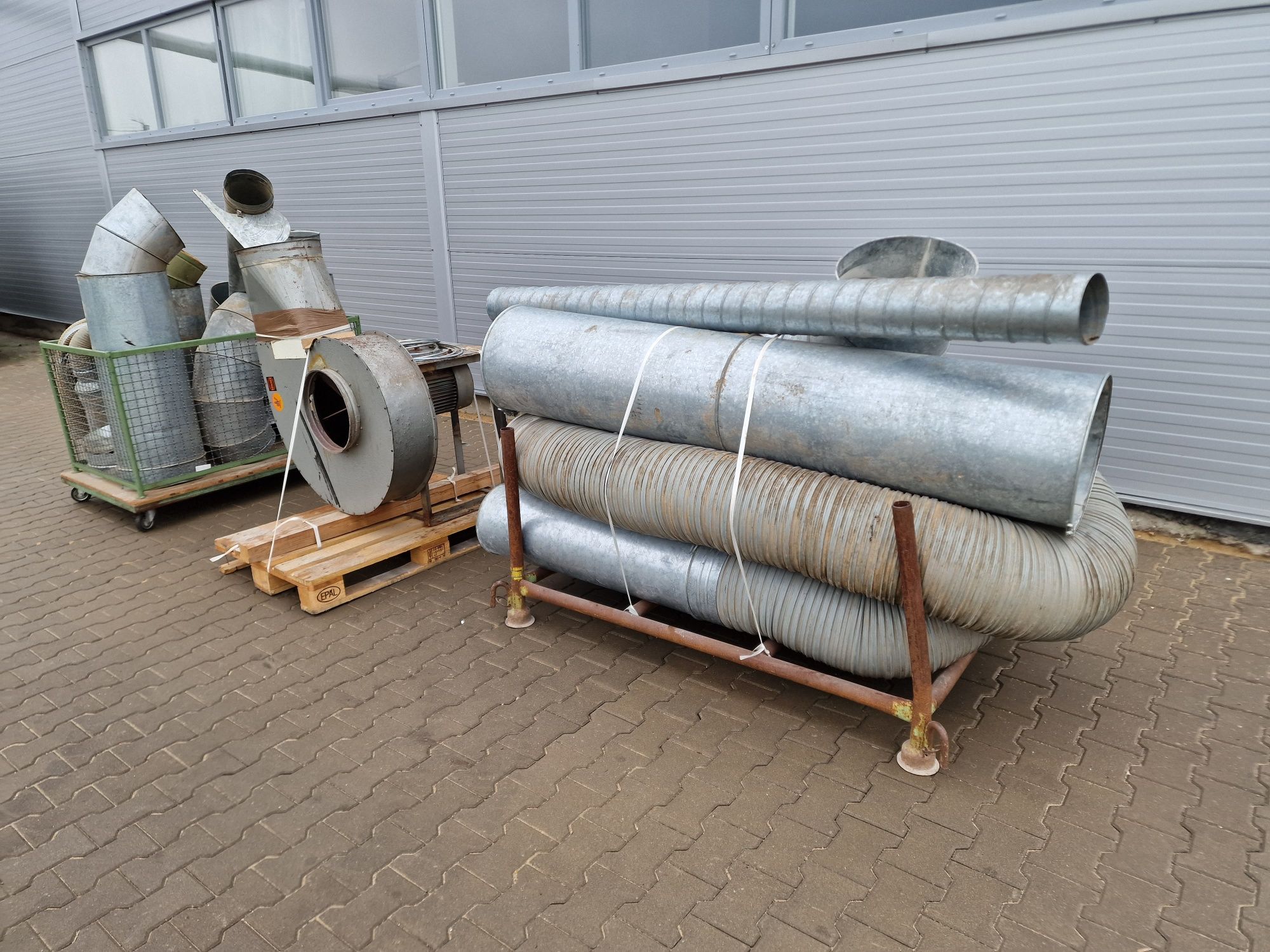 Wentylator do trocin Spanex 11kw Schuko Polytechnik