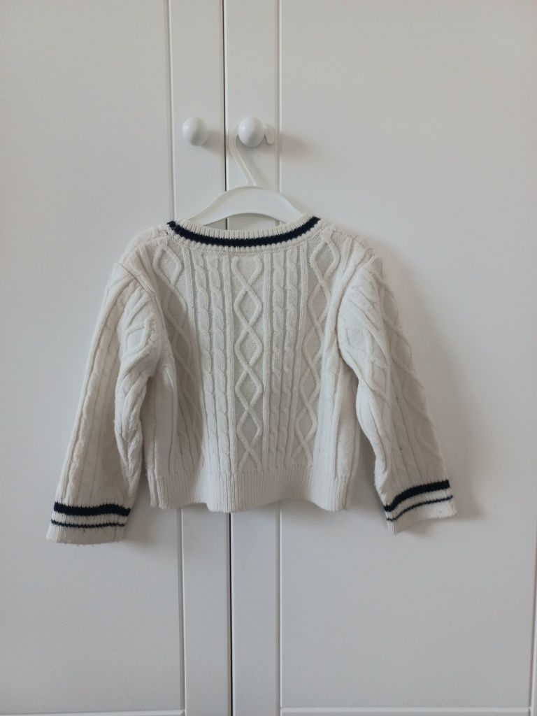 Sweter zapinany na guziki Zara