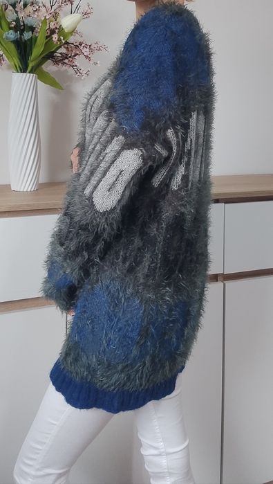 Only sweter oversize luzny włochacz ciepły zimowy  l 40