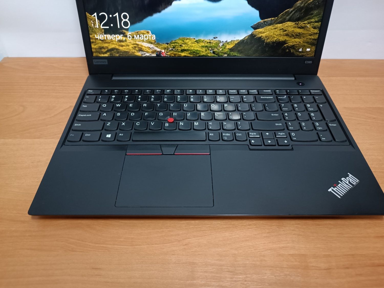 Ноутбук Lenovo ThinkPad E595 Ryzen 5 16GB SSD 256GB FHD IPS Ultrabook