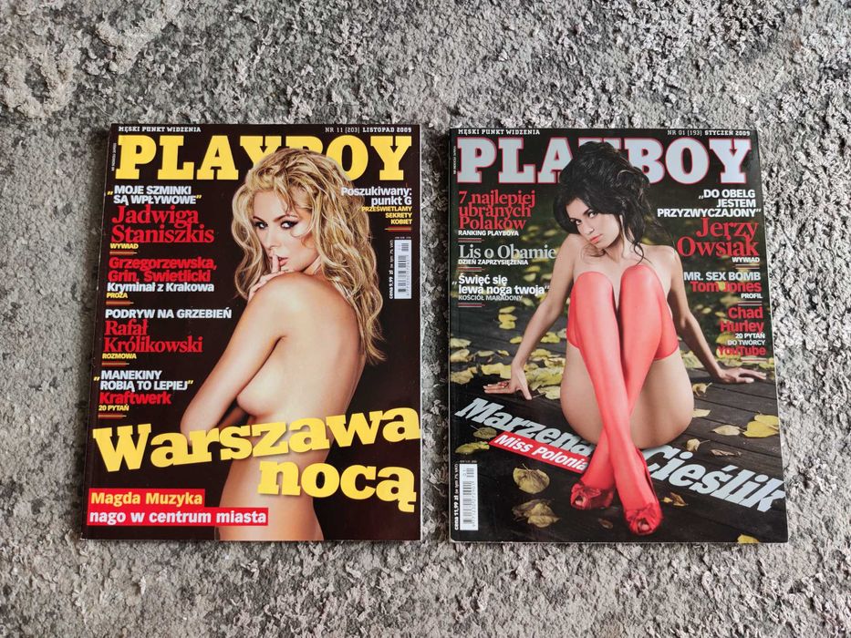 Playboy - 2 numery z rocznika 2009