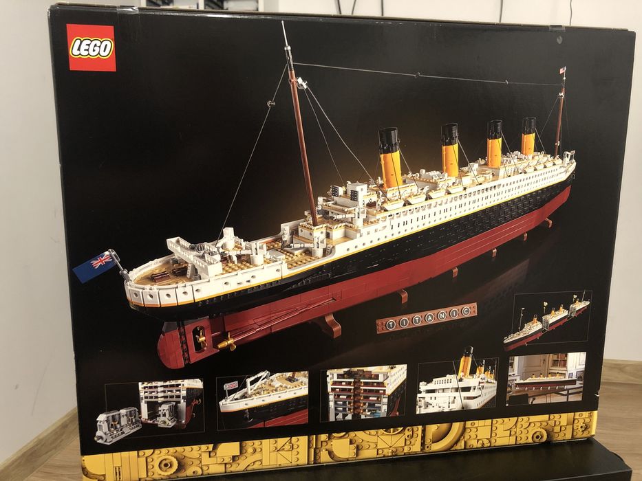 Titanic LEGO 10294 oswietlenie LED ! Transport gratis