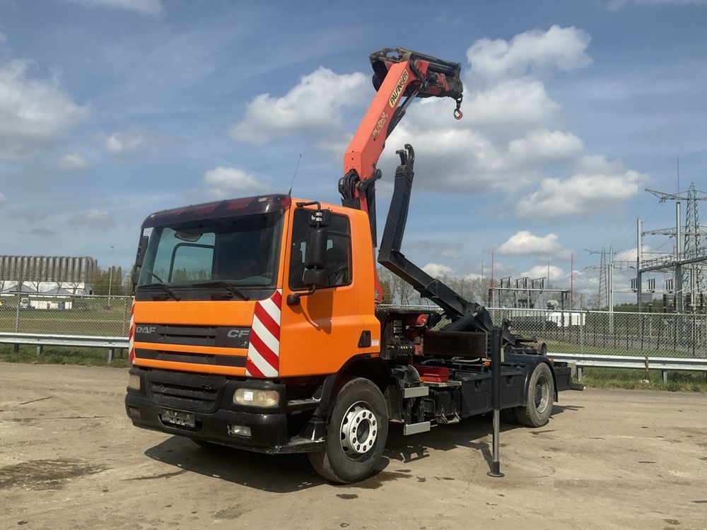 DAF CF85 GRUA AMPLIRROL COM COMANDO  C/CAIXA só 400.000km OPORTUNIDADE
